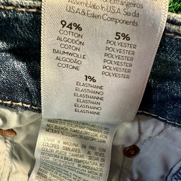 MOTHER Denim ‘The Looker Ankle Fray’ Skinny Jeans in “Right of Passage” Size 24 - Picture 13 of 16